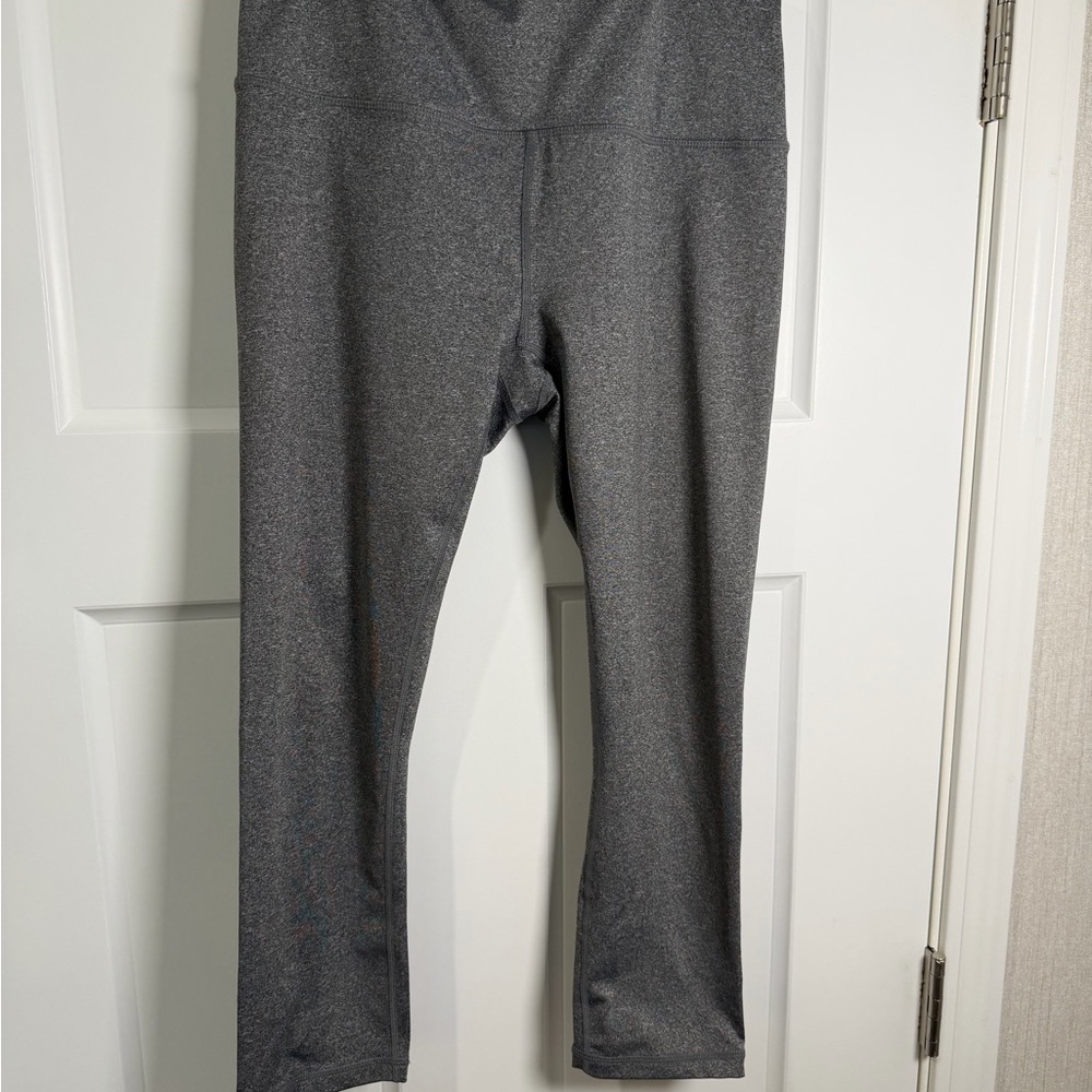RBX Women's‎ Size M Gray Stretch Leggings Activewear Yoga Solid
